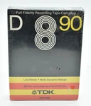 Tdk Blank Recording Sealed, Vintage 8-TRACK Tape, 8TR-90D. Fixed Price $10.00.