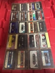 3S 20 Used Prerecorded Maxell Sony Tdk Mix Audio Cassettes Sellingas Blanks Lot. Fixed Price $23.20.