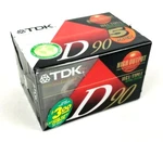 Tdk D-90 5 Blank Audio Cassette High Output Tapes New Packaging. Fixed Price $19.79.