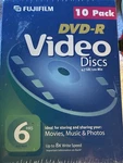 Dvd-r 10 Pack Recordable 4.7 Gb 120 Min Jewel Case Discs New Fujifilm. Fixed Price $11.70.
