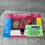 Scotch Scream"r" 45MIN Blank Audio Cassette Tape (1) New Sealed Recording. Fixed Price $18.72.