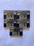 Sony Metal-sr 100MIN. Blank Cassettes Lot Of 5 Sealed! Type Iv. Fixed Price $249.99.