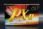 Panasonic Px-ii 60 Zetas Blank Audio Cassette Tape Type Ii, Japan Market 1994. Fixed Price $18.99.