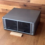 Teac Stackable Telescoping Minidisc Storage Unit Case Holds 32 Mds Gray #52. Fixed Price $80.00.