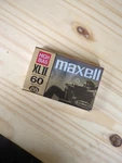 Maxell Xlii 60 Audio Cassette Tape. Fixed Price $9.90.