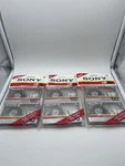 Lot Of 3, 2-PACK Sony Hf 60 Cassette Tapes Type I Normal New Sealed. Fixed Price $23.00.