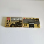 Maxell Audio Cassette Tapes Lot Of 2 High Bias Xlii 90 Minute New Sealed. Fixed Price $13.94.