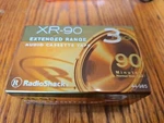 Radio Shack XR-90 Cassette Tapes 3 Pack Extended Range New Sealed 44-985. Fixed Price $6.88.