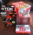 Lot Of 23 New & Sealed Blank Cassette Tapes Tdk D60, D120, Maxell Ur, Sony Hf 90. Fixed Price $49.99.