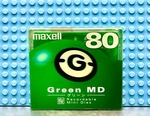 Md Maxell 80 Green Blank Mini Disc (1) (sealed). Fixed Price $19.99.
