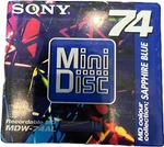 Sony Mini Disc Recordable Md- MDW-74AL Minutes Sapphire Blue Qty 1 New. Fixed Price $12.50.
