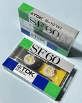 Lot Of 2 New Sealed Blank Audio. Cassette Tapes Tdk SF60 Type Mint Conditiion. Fixed Price $48.00.