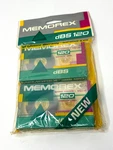 Memorex Dbs 120 Normal Type Audio Cassette Tape Pack 180M New. Fixed Price $19.99.