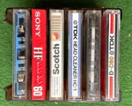 Sony, Tdk, Blank Audio Cassette Tapes & Head Cleaning 60 Lot With Mini Rack. Fixed Price $8.00.