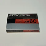 Tdk Professional Master Series Acoustic Iec I/ Type 1 Am 60 Cassette. Fixed Price $18.85.