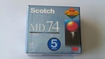 Minidisc Md Scotch 74 3M 5PACK. Fixed Price $99.99.