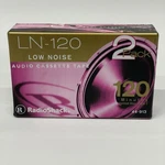 New Radioshack LN-120 Low Noise Audio Cassette Tape 2-PACK 44-913 Sealed. Fixed Price $9.99.