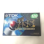 Tdk Cd Bass 120 Minute Blank Audio Cassette Tape Heavy Performance. Fixed Price $5.31.
