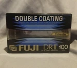 Fuji Dr-ii 100 Extraslim Cassette Tape, Type Ii, Double Coating- New Sealed. Fixed Price $9.75.