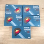 Scotch BX60 Blank Audio Cassette Min Lot Of 5. Fixed Price $24.99.