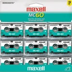 Maxell MC-60 Ur Micro Cassette Audio Recording Tapes (pack Of 9) Brand New. Fixed Price $27.50.