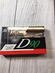 Tdk D90 Type I Cassette Tape New Sealed. Fixed Price $9.95.