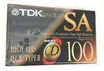Tdk Sa 100 Audio Cassette Tape High Bias Iec Ii / Type Blank New Sealed. Fixed Price $5.49.