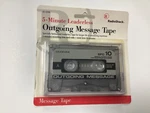 43-439A Radio Shack 5 Minute Outgoing Message Tape. Fixed Price $15.98.