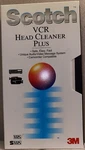 Scotch 3M Vcr Head Cleaner Plus Videocassette Vhs Tape. Fixed Price $7.99.