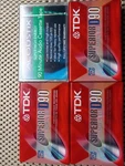 Lot Of (3) Tdk D60 Blank Audio Cassette Tapes And (1) Acoustix. Fixed Price $10.99.