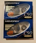 New Memorex Audio Cassette Tape Db C90 Ferric Normal Position Type Minutes. Fixed Price $7.23.