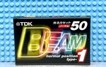 Tdk Beam 50 1999 Japan Type I Blank Cassette Tape (1) (sealed). Fixed Price $19.79.