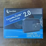 Clearclick Cassette Tape To Usb 2.0 - Convert MP3 W/ Stick. Fixed Price $16.99.