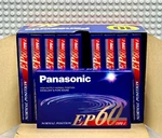 Panasonic Ep-rt 60 1994 Japan Type Box Of 10 Tapes (sealed). Fixed Price $206.99.
