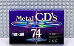 Maxell Metal Cd's 74 1992 Japan Type Iv Blank Cassette Tape (1) (sealed). Fixed Price $38.69.