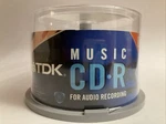 Tdk 80 Minute Music Cd-r 27 Discs Open Pack. Fixed Price $34.96.