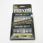 Maxell Ud Xlii 90 Epitaxial Blank Cassette Tape Pair - Nos New. Fixed Price $44.98.
