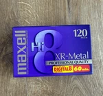 Maxell Xr-metal 120 8MM Blank Tape Brand New Sealed. Fixed Price $13.75.