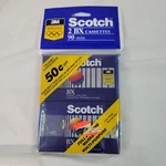 Vintage 3M Scotch Audio Cassettes Tapes 2 Pack BX90 Minute New Sealed. Fixed Price $18.00.
