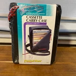 New Discwasher Perfect Case 10 Cassette Carry Weatherproof Padded 7098 Vtg. Fixed Price $14.99.