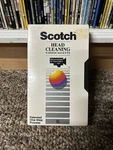 Vintage Scotch 3M Betamax Head Cleaner Videocassette Tape New/nos Sealed. Fixed Price $45.00.