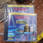 Ot Of 2 Verbatim Cd-rw Rewritable Directcd Formatted Brand New Sealed. Fixed Price $7.89.