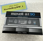 *rare* Nos Maxell 90 Cassette Tape Japan UDXL1 Epitaxial New Sealed. Fixed Price $74.68.