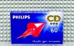 Philips Cd One 60 1997 Europe Type Blank Cassette Tape (1) (sealed). Fixed Price $26.09.