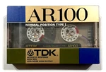 Tdk Ar 100 Vintage Audio Cassette Blank Tape Sealed Made Japan Type. Fixed Price $22.99.