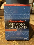 Discwasher Wet Video Head Cleaner For Vhs Vcr New/sealed FG1788. Fixed Price $18.99.