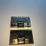 New Maxell Xlii High Bias Blank Cassette Tape 90 Min. Lot Of 2 Sealed. Fixed Price $12.99.