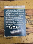 Geneva Vhs Wet Spray Video Head Cleaner 1985 Kly- Pre-owned With Cleaning. Fixed Price $7.00.
