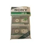 Sony Hf-s 60 Blank Audio Cassette Tape (sealed) Nos! New. Fixed Price $45.00.