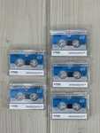 (5) Tdk Microcassette Recording Tape Pack 60MINS 2008 D-MC60L6TG Read. Fixed Price $15.00.